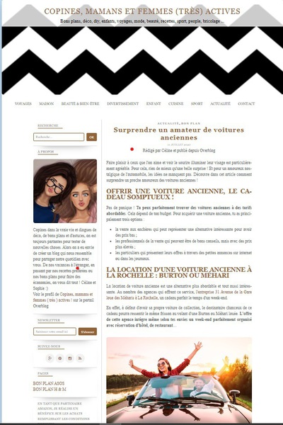 COPINE, MAMAN et femmes trés actives 1