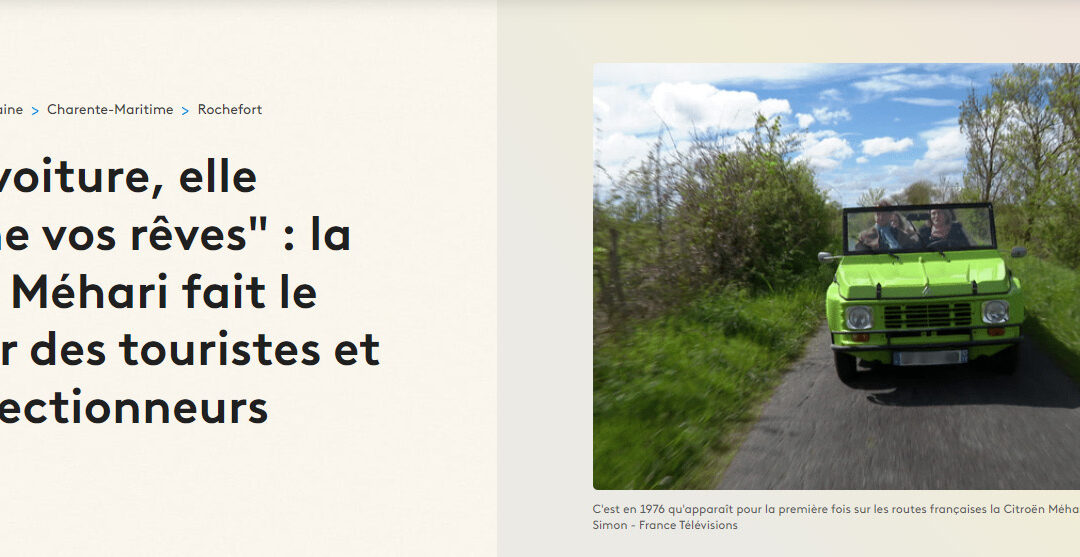 Article presse et vidéo France info/ France 3